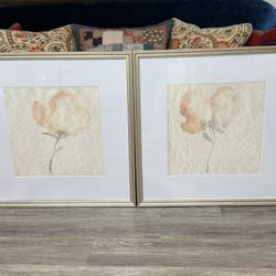 Wall Decor.  Print Under Glass