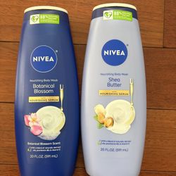 Nivea Body Wash 2 For $7