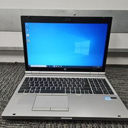 Hp Elitebook 15" Core I7 Laptop 16 GB RAM Windows 10 Pro