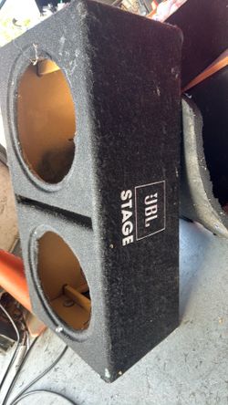 Vented JBL dual 12” woofer enclosure