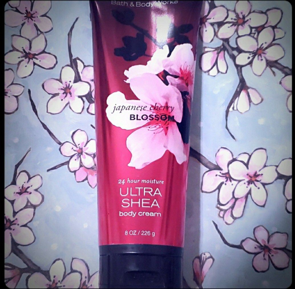 BBW " Japanese Cherry 🍒 Blossom" body cream