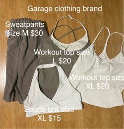 Women’s Workout Clothes/Prices in Photos