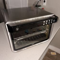 Ninja Prestige Smart XL Air Fryer and Countertop Oven DT501: Stainless Steel