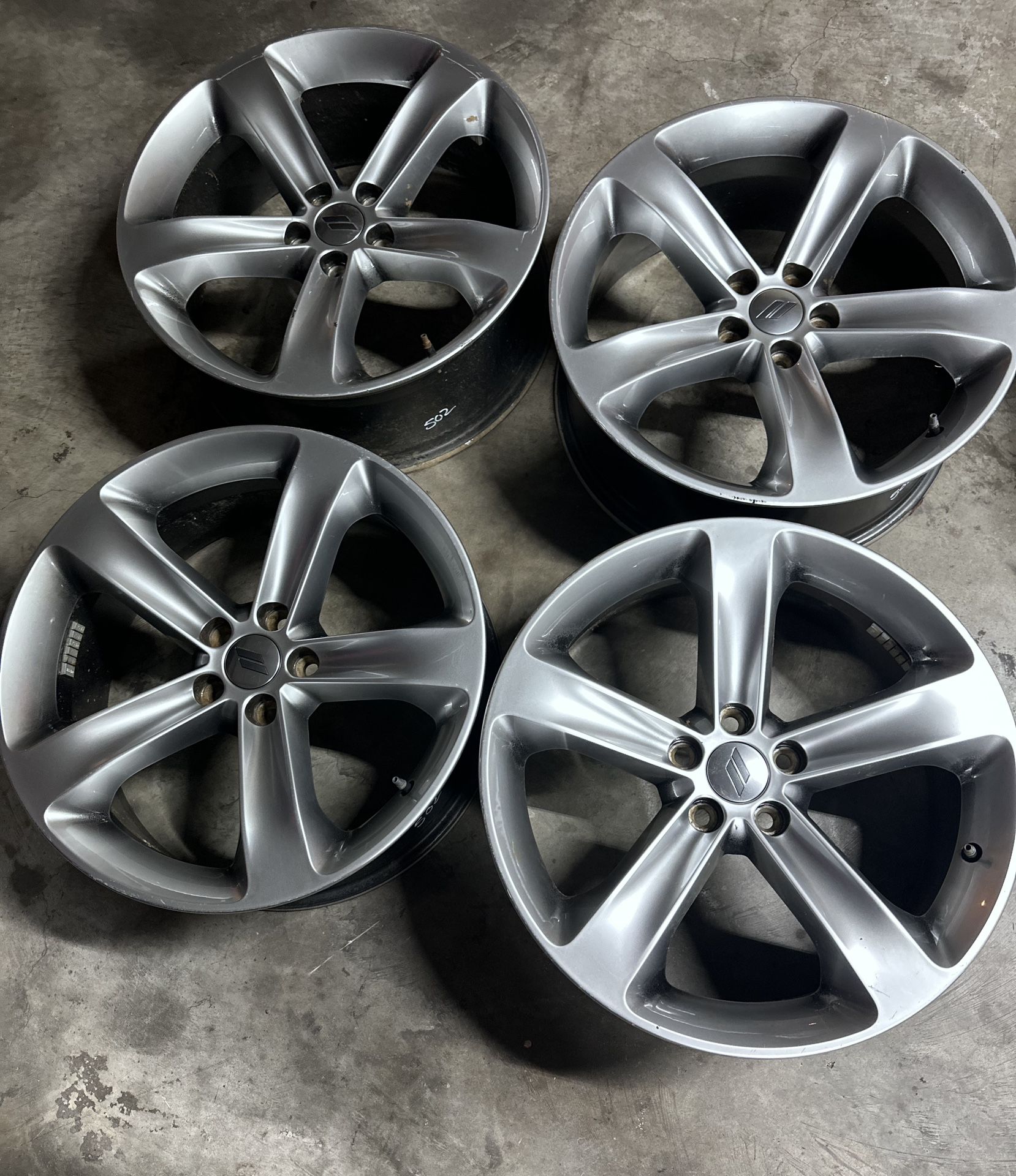 SET of 4 OEM CHARGER Wheels