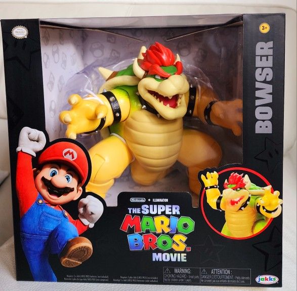 Super Mario Brothers Bowser Action Figure
