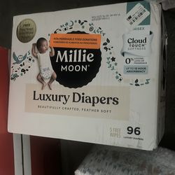 $40 Luxury diapers (NB)