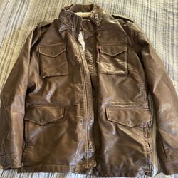 Men’s Levi’s Faux-leather Bomber Jacket 