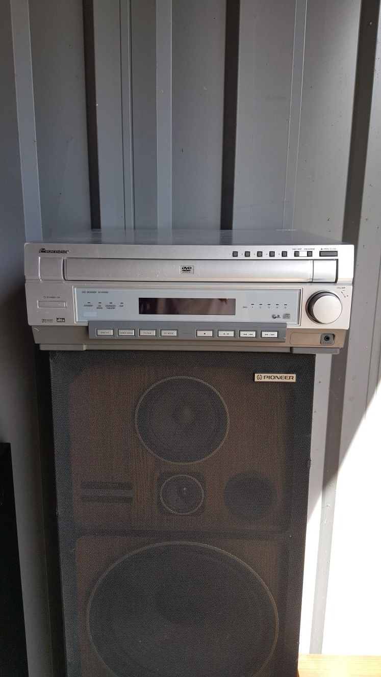 PIONEER RECEIVER/DVD COMBO