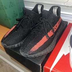 Yeezy 350 Red And Black