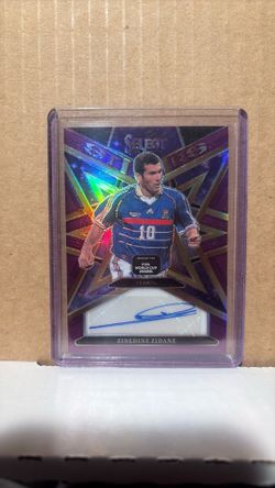 Zinedine zidane Select Autograph card #ST-ZZ 57/99