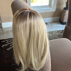 New, Beautiful Clip In Blonde Hair With Shampoo & Conditioner 