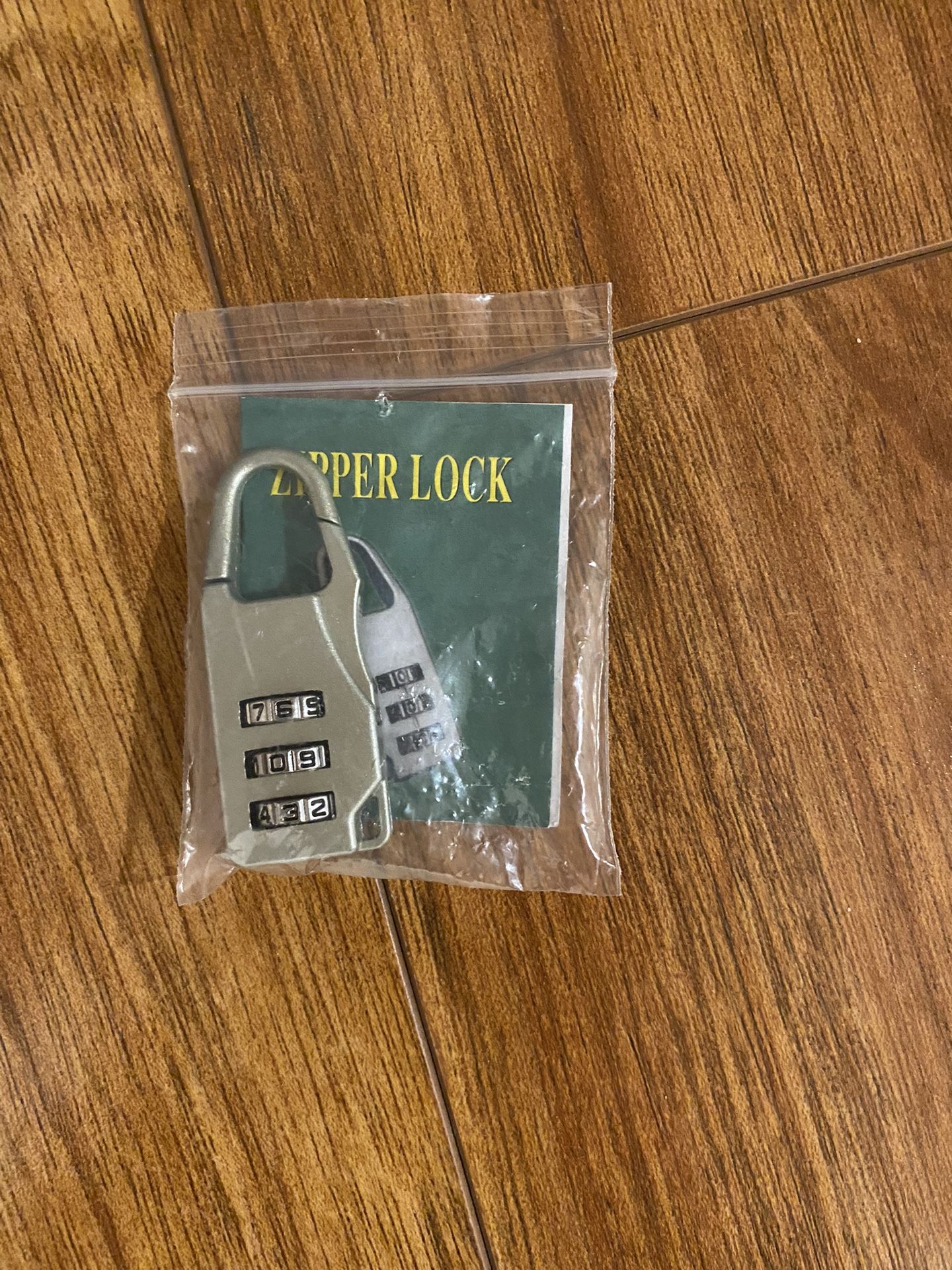Luggage Combination Lock Padlock Zipper Backpack  Alloy Safe