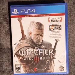 PS4 Witcher 3 Wild Hunt (PlayStation 4, 2015)