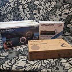 Kenwood KDC-108 Single-DIN CD Receiver with AUX Input and MP3 Playback