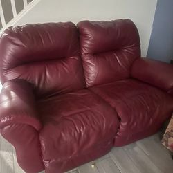 Sofa Recliner Electric Red Recliner Both Side