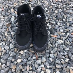 Vans All Black Hi Tops