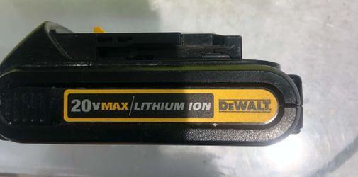Dewalt DCB201 20V 1.5Ah Max Lithium-Ion Battery