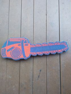 Foam chainsaw