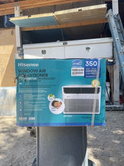 Hisense 350 Sq Ft Air Conditioner Inverter Technology 8,000 BTU 
