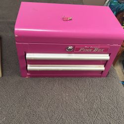 Pink Toll Box / With Key 