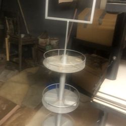 Travel  Three  Their Rack  With   Sign Holder