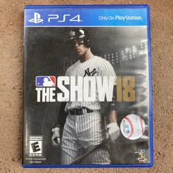 MLB The Show 18 PS4