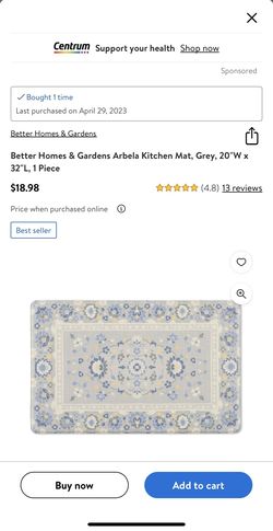 Kitchen Mat (Brand New)