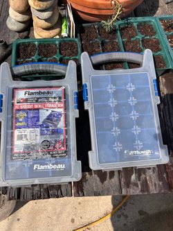 Flambeau IKE Quotient Tackle Storage Box – Lot of 2