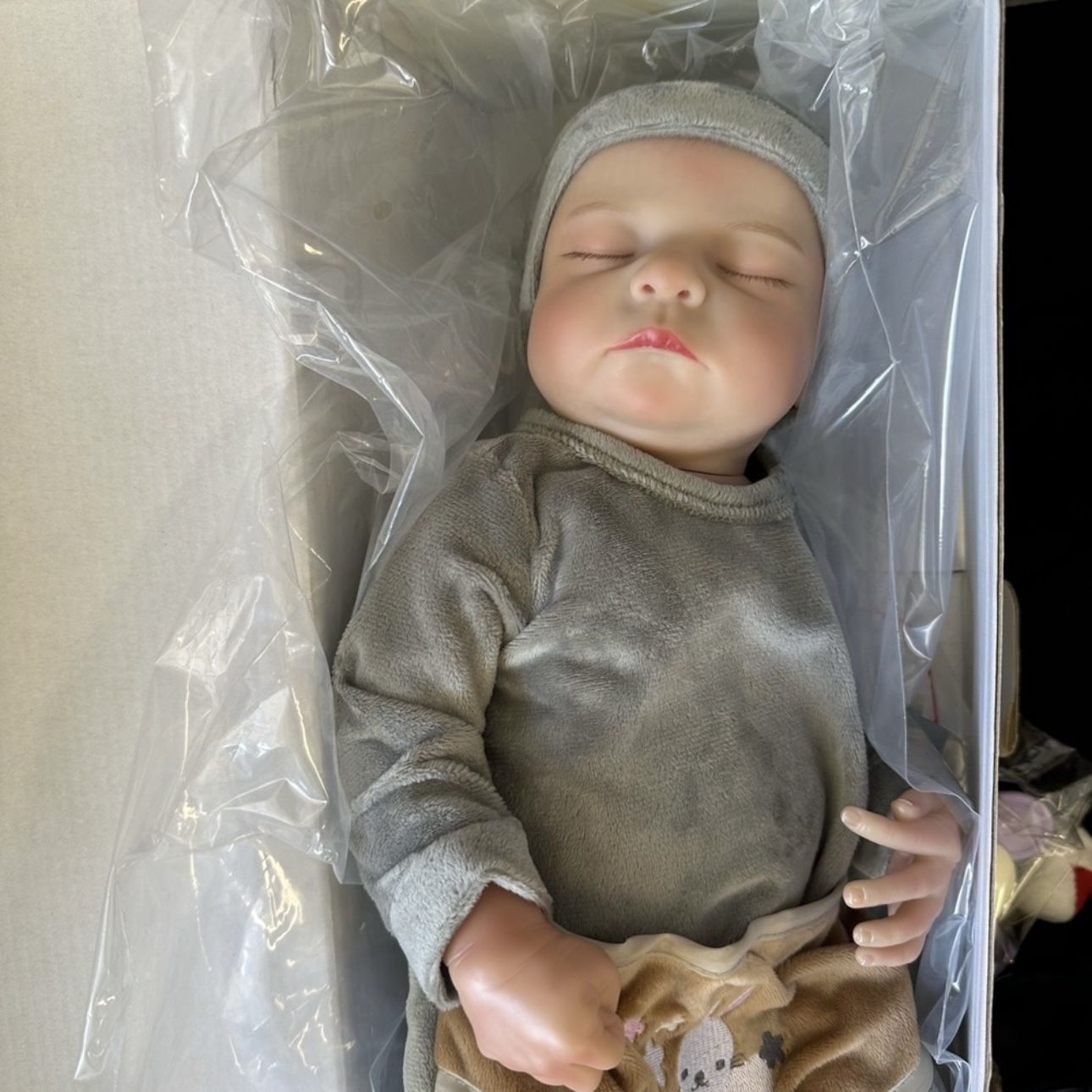New Lifelike Reborn Baby Dolls Boy 18-Inch Baby Soft Skin Realistic-Newborn Baby