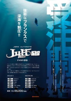 Seafloor Control Jult 600-800g Made In Japan 