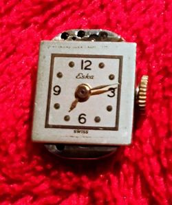 Vintage Eska 20th Century Ladies Watch Movement 