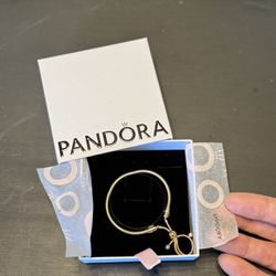 Pandora Gold Plated Bracelet (Normally Sells For $225)