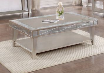 New mirrored coffee table