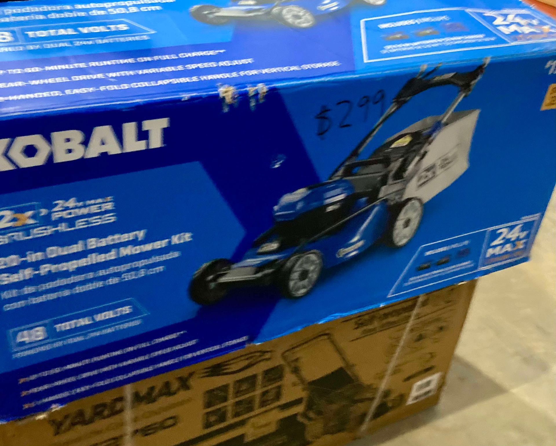 Kobalt 20in Dual Battery Lawn Mower Kit