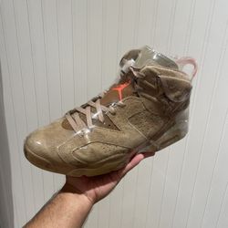Size 12 - Jordan 6 Travis Scott British Khaki