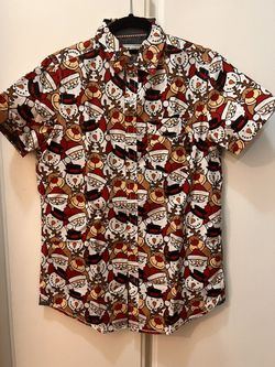 Holiday Button Down shirt