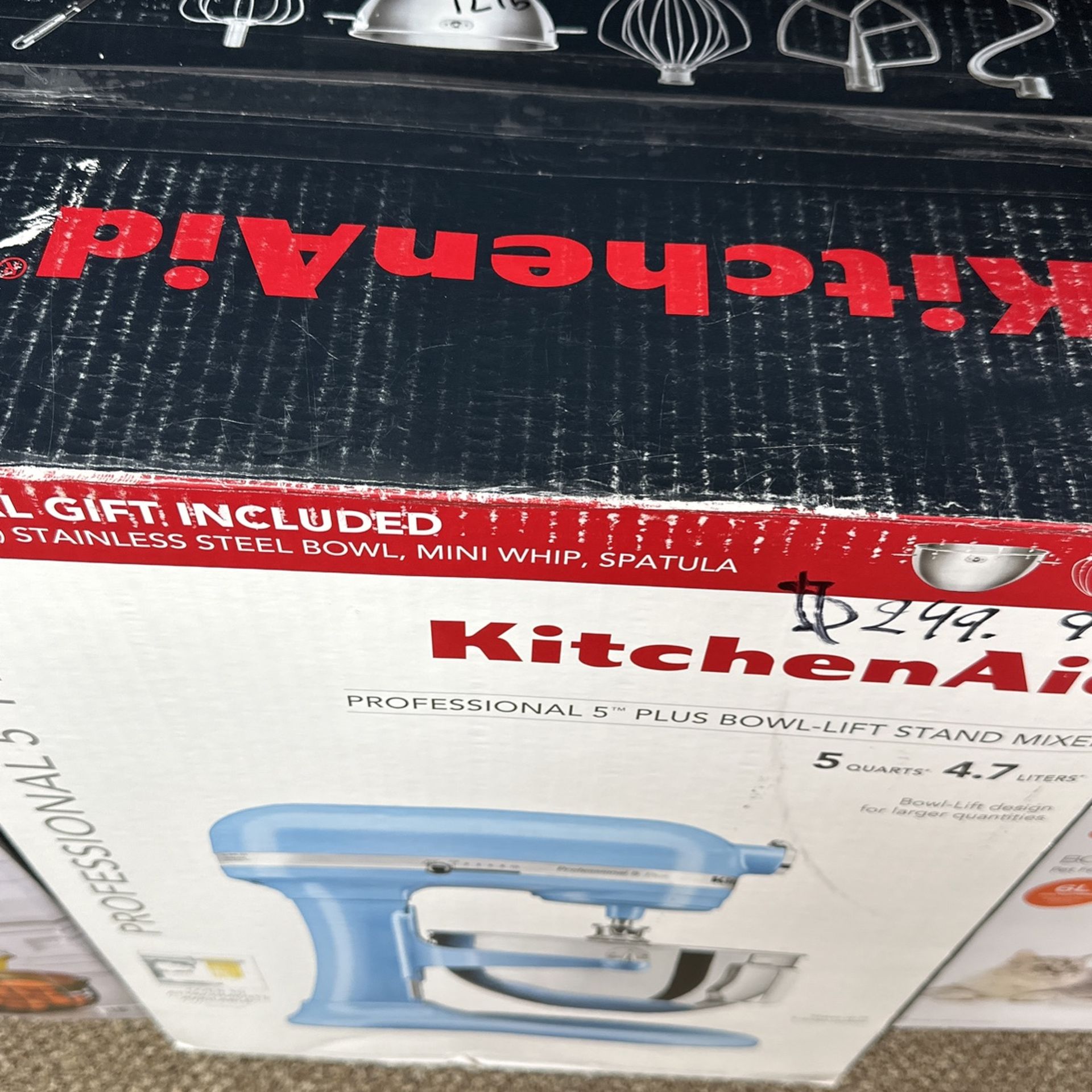 NEW* Kitchen Aid Professional 5 Plus Bowl Lift Stand Mixer- for Sale in  Aurora, CO - OfferUp