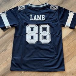 Cowboys Football Jersey 88 Lamb New With Tags 