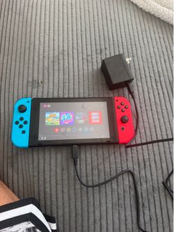 Nintendo Switch Console + Charger (Great Condition)