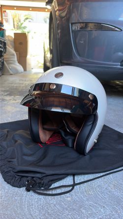 TORC Del Mar Retro Motorcycle Bike Helmet