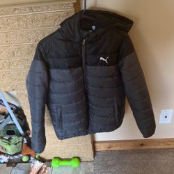 Kids Puma  Coat  Size 14/16