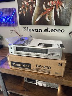 Vintage Technics SA-210 Receiver | BOXED Time Capsule | Fully Functional Phono Ready 🎧