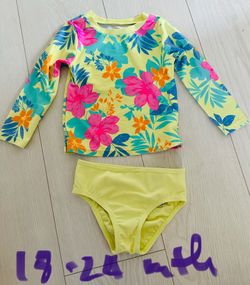 Baby girl swimsuit set 18-24 months