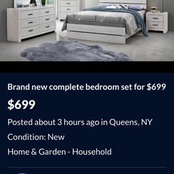 Bedroom Set For Sale On 