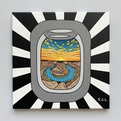 Acrylic Canvas Painting 