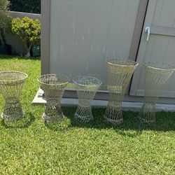 Wicker Stands Decore