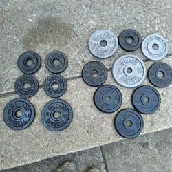 Weights.. Small Plates 2.5,3 and 5lb.
