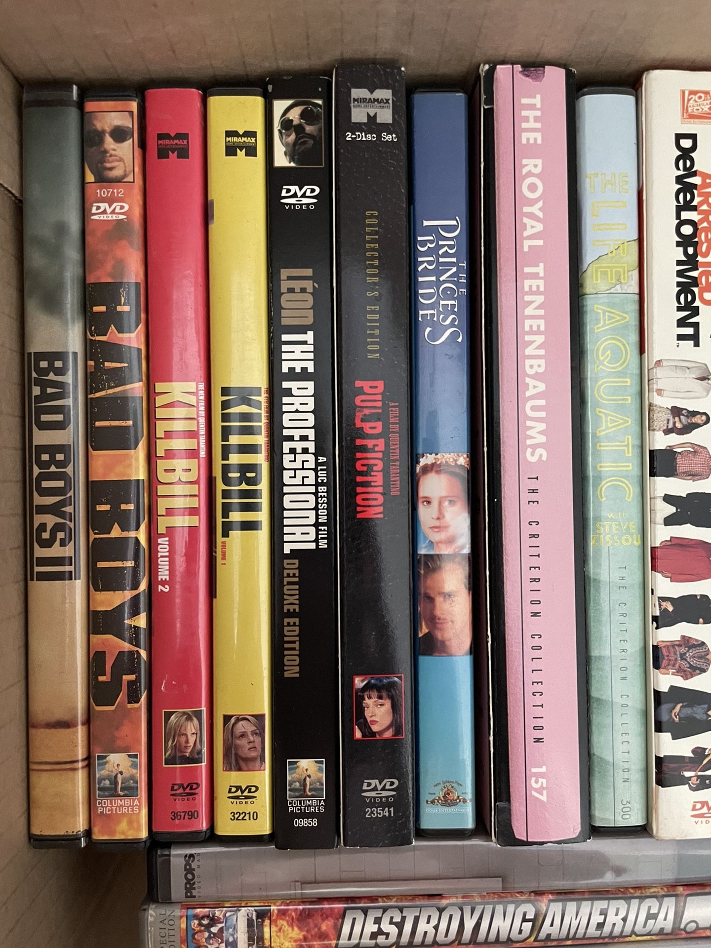DVDs and CDs