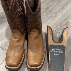 Nacona Women’s NL3101 Cowpoke Western Boot - Size 10