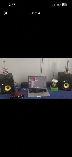 audio interface and speakers